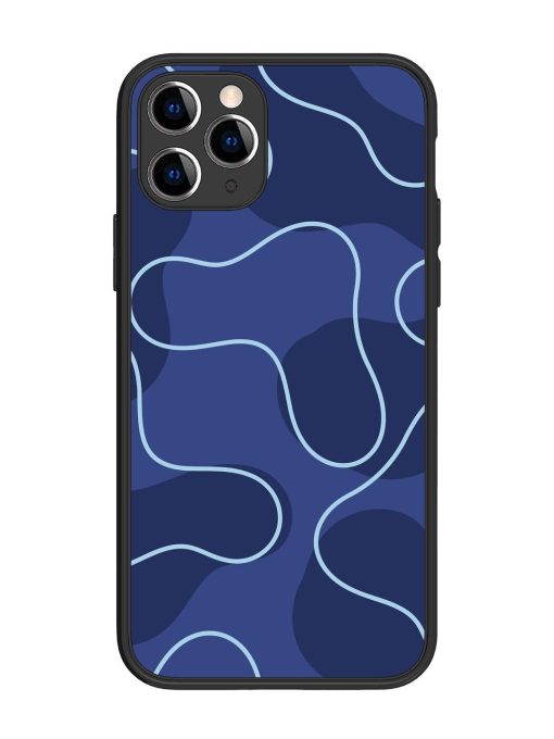 Midnight Maze Glossy Soft Edge Case for Apple Iphone 11 Pro Chachhi