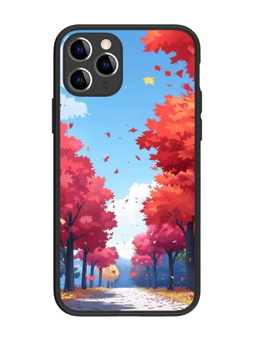 Autumn'S Embrace Glossy Soft Edge Case for Apple Iphone 11 Pro Chachhi