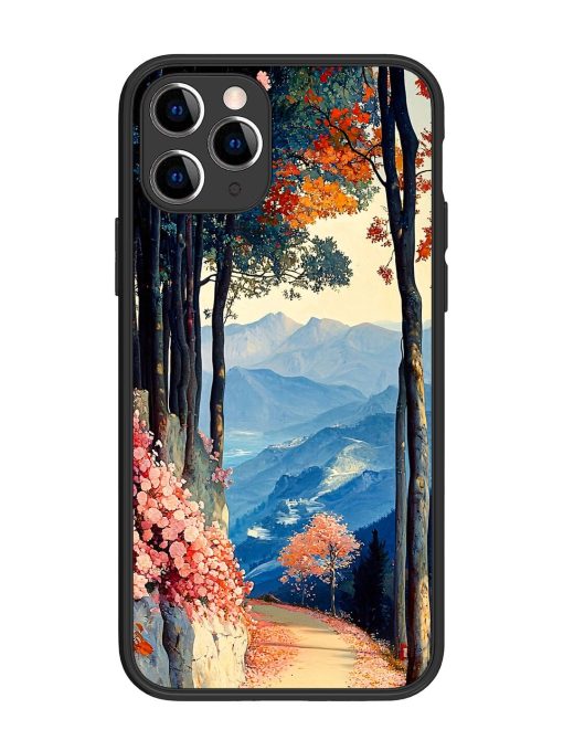 Mountainside Serenity Glossy Soft Edge Case for Apple Iphone 11 Pro Chachhi