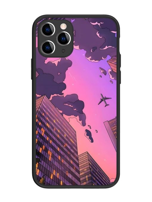 Urban Twilight Glossy Soft Edge Case for Apple Iphone 11 Pro Chachhi