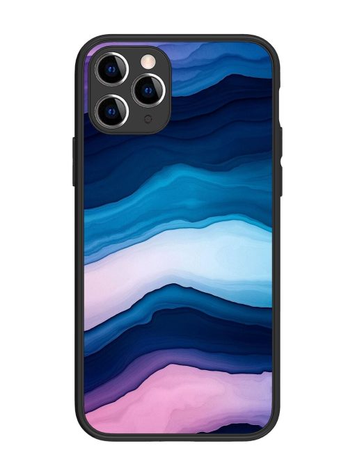 Oceanic Layers Glossy Soft Edge Case for Apple Iphone 11 Pro