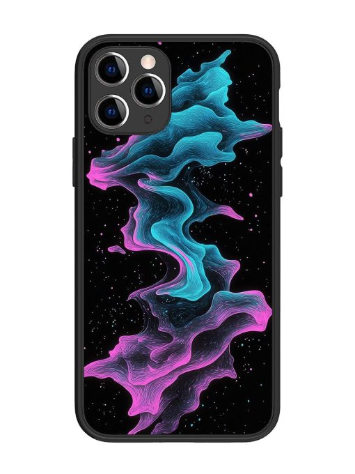 Cosmic Currents Glossy Soft Edge Case for Apple Iphone 11 Pro Chachhi