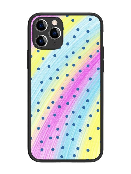 Polka Dot Paradise Glossy Soft Edge Case for Apple Iphone 11 Pro Chachhi