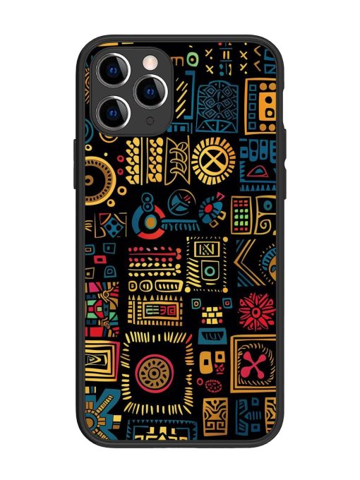 Tribal Tapestry Glossy Soft Edge Case for Apple Iphone 11 Pro Chachhi