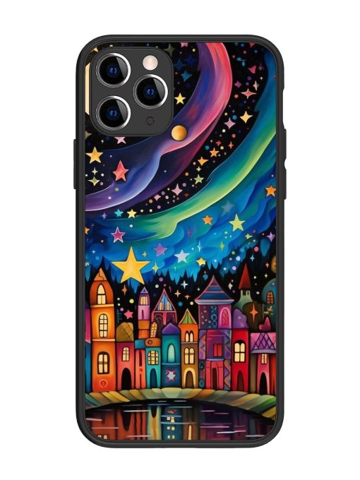 Starlit Village Glossy Soft Edge Case for Apple Iphone 11 Pro Chachhi