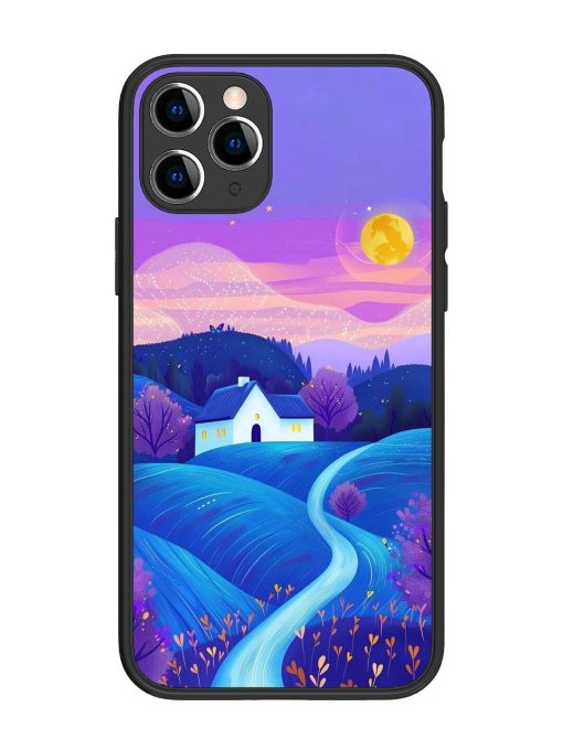 Moonlit Meadow Glossy Soft Edge Case for Apple Iphone 11 Pro Chachhi