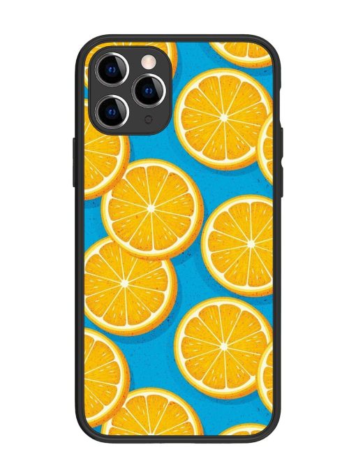 Citrus Symphony Glossy Soft Edge Case for Apple Iphone 11 Pro Chachhi