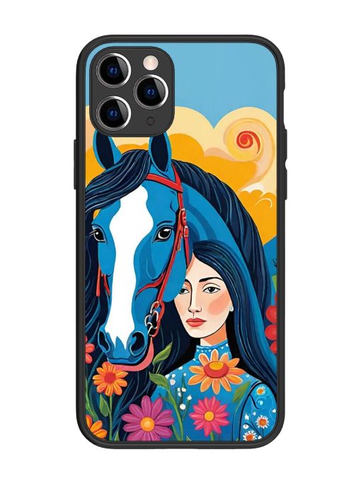 Equine Enchantment Glossy Soft Edge Case for Apple Iphone 11 Pro Chachhi