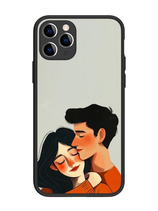 Craft Couples Glossy Soft Edge Case for Apple Iphone 11 Pro Chachhi