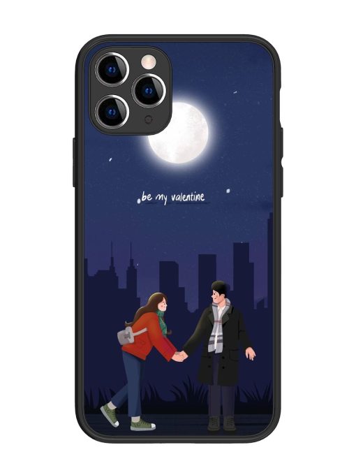 Moonlight Proposal Glossy Soft Edge Case for Apple Iphone 11 Pro Chachhi