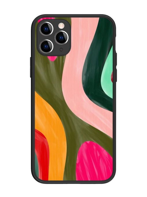 Wavy Wonderland Glossy Soft Edge Case for Apple Iphone 11 Pro Chachhi