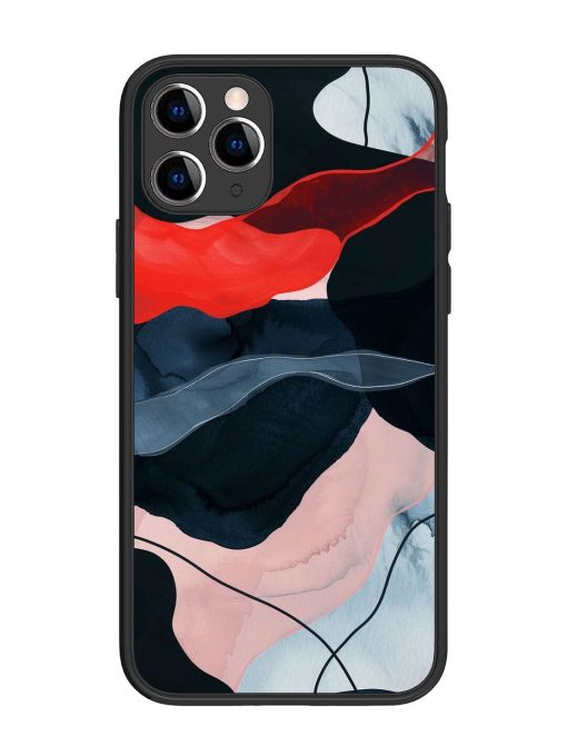 Dark Currents Glossy Soft Edge Case for Apple Iphone 11 Pro Chachhi