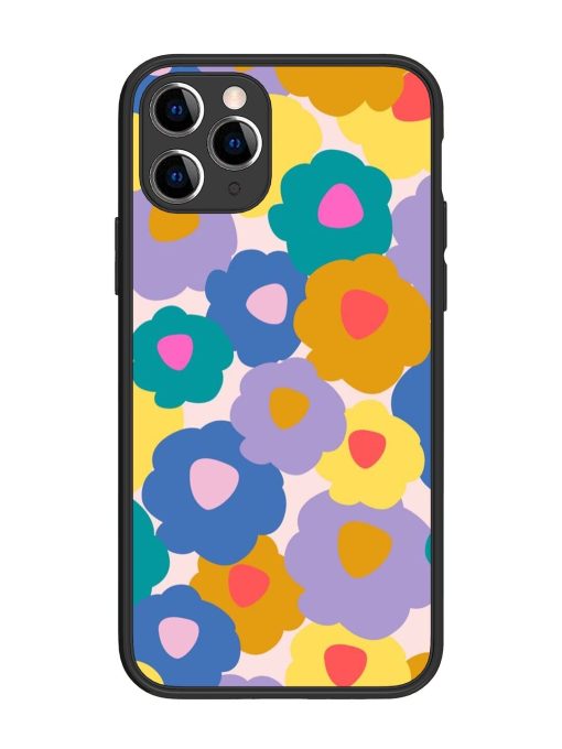 Flower Power Glossy Soft Edge Case for Apple Iphone 11 Pro Chachhi