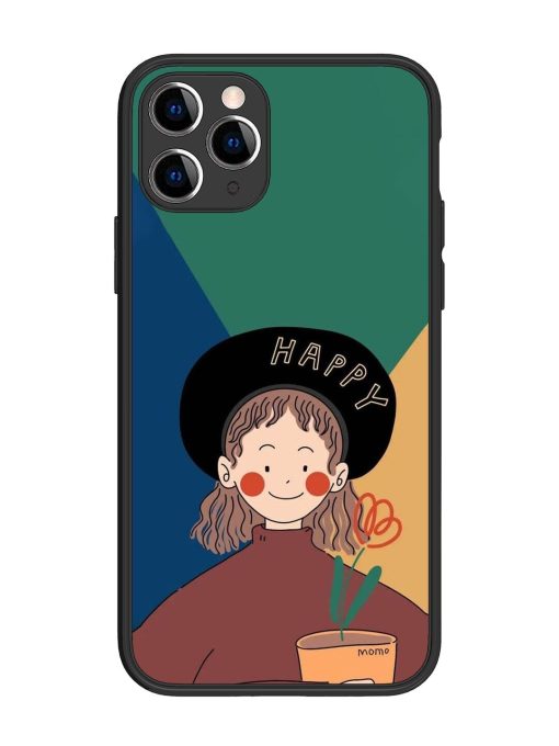 Happy Momo Glossy Soft Edge Case for Apple Iphone 11 Pro Chachhi