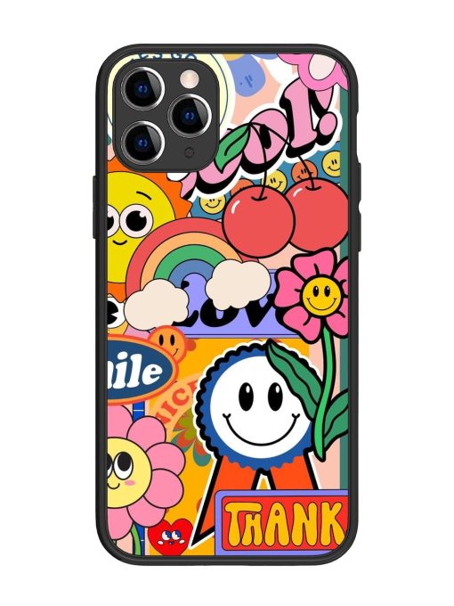 Good Times Good Vibes Glossy Soft Edge Case for Apple Iphone 11 Pro Chachhi