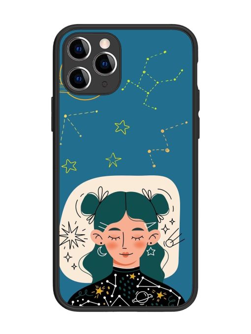 Cosmic Daydreamer Glossy Soft Edge Case for Apple Iphone 11 Pro Chachhi