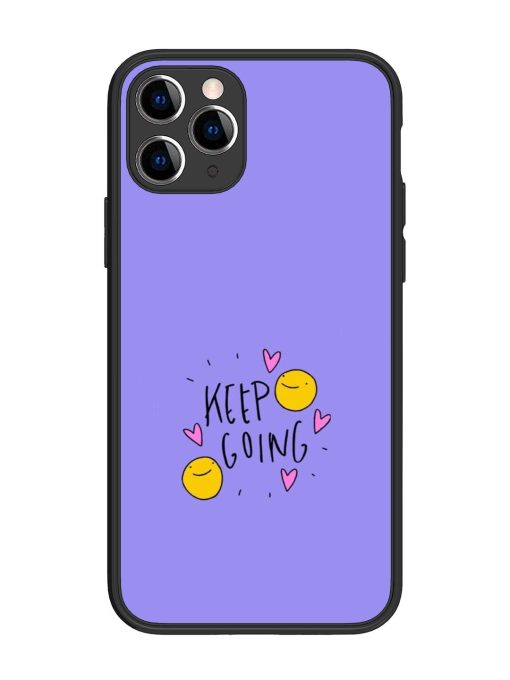 Smiling Through It All Glossy Soft Edge Case for Apple Iphone 11 Pro Chachhi