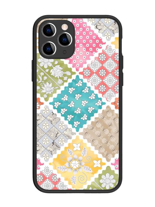 Patchwork Dreamscape Glossy Soft Edge Case for Apple Iphone 11 Pro Chachhi