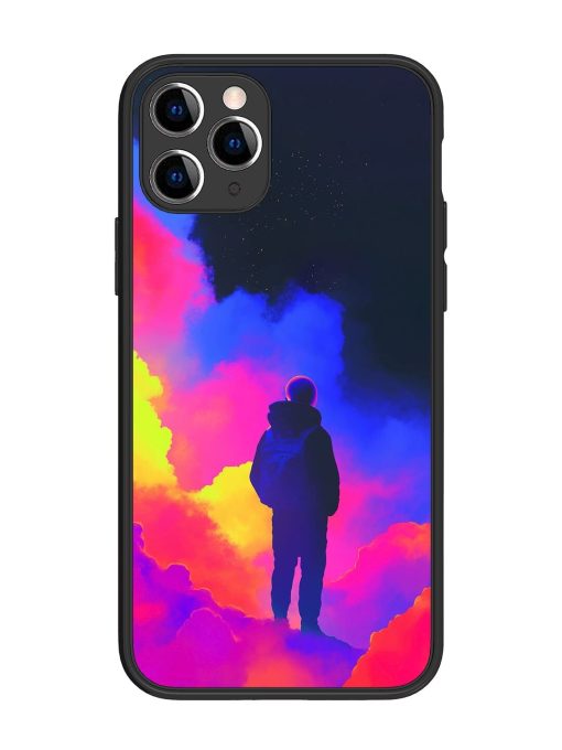 Cosmic Wanderer Glossy Soft Edge Case for Apple Iphone 11 Pro Chachhi