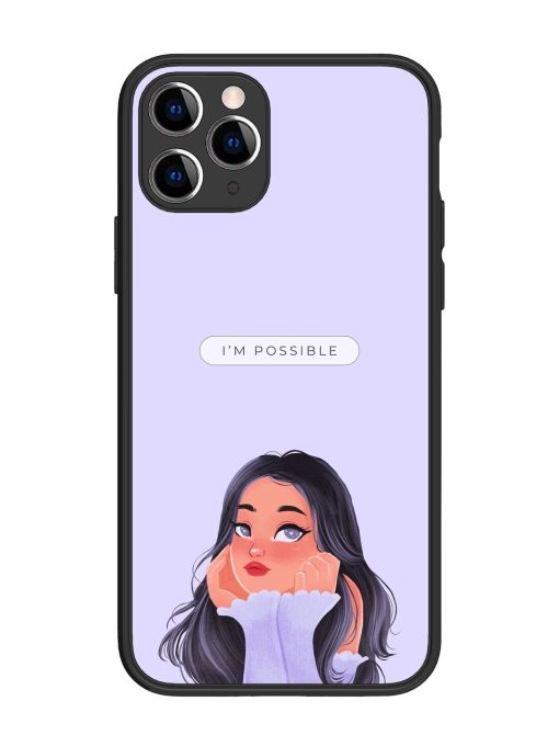 Im Possible Glossy Soft Edge Case for Apple Iphone 11 Pro Chachhi