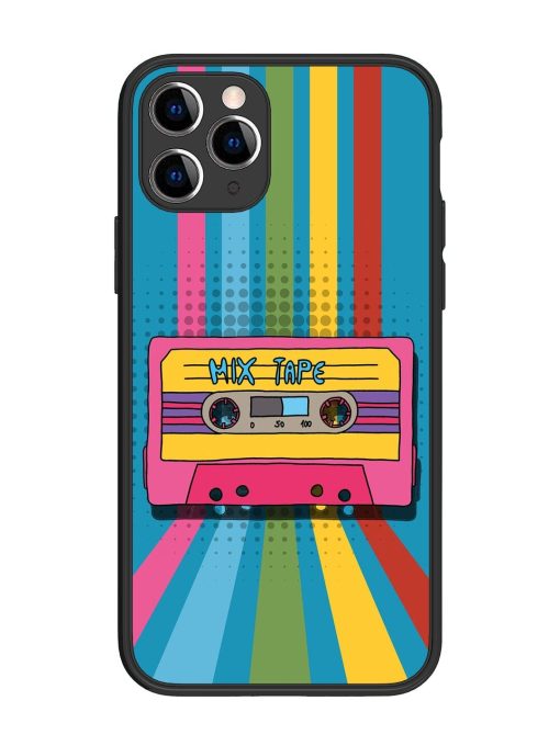 Retro Cassette Tapes Glossy Soft Edge Case for Apple Iphone 11 Pro Chachhi