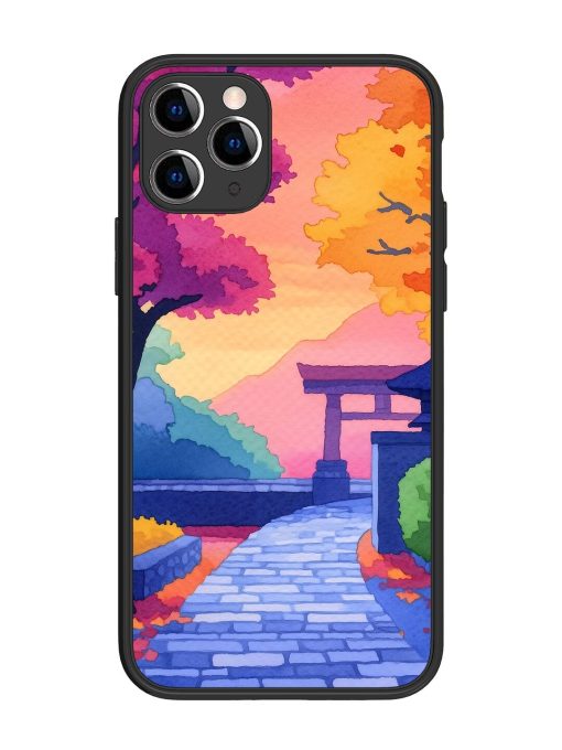 Autumnal Serenity Glossy Soft Edge Case for Apple Iphone 11 Pro Chachhi