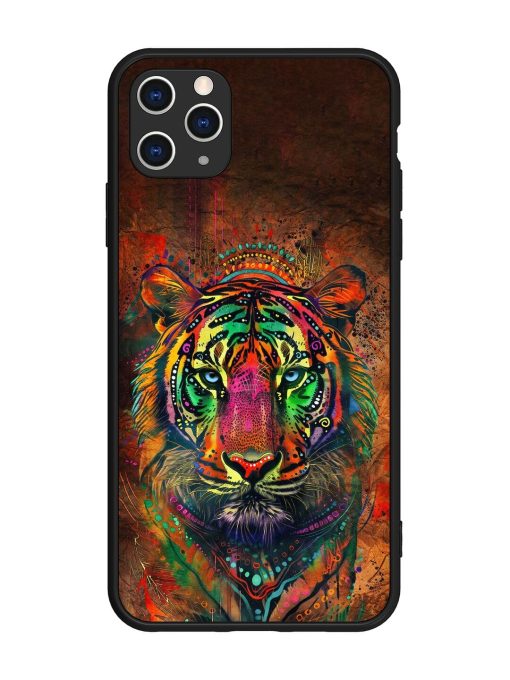 Cosmic Tiger Glossy Soft Edge Case for Apple Iphone 11 Pro Max