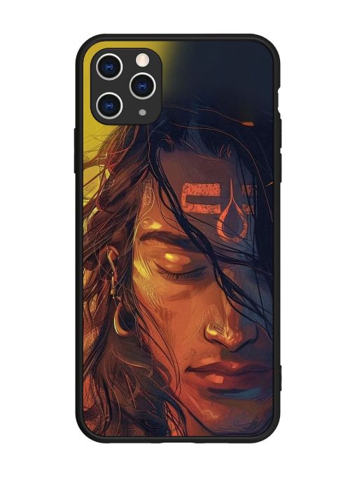 Tranquil Shiva Glossy Soft Edge Case for Apple Iphone 11 Pro Max