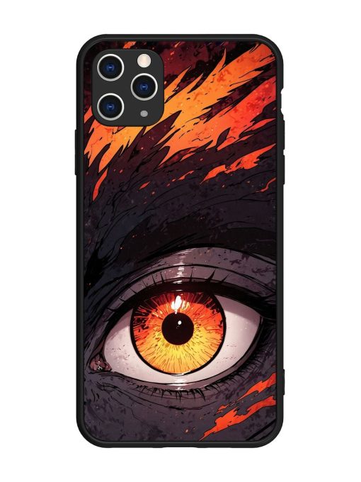 Inferno Gaze Glossy Soft Edge Case for Apple Iphone 11 Pro Max