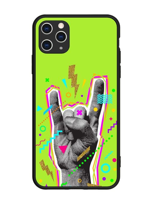 Neon Rock Glossy Soft Edge Case for Apple Iphone 11 Pro Max