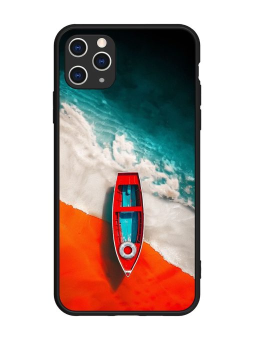 Crimson Tide Glossy Soft Edge Case for Apple Iphone 11 Pro Max