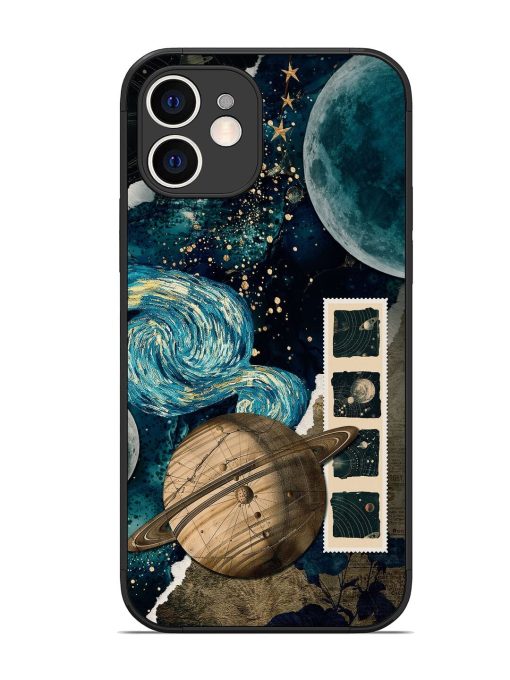 Celestial Tapestry Glossy Soft Edge Case for Apple Iphone 12 Chachhi