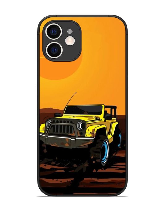 Sunset Cruise Glossy Soft Edge Case for Apple Iphone 12 Chachhi