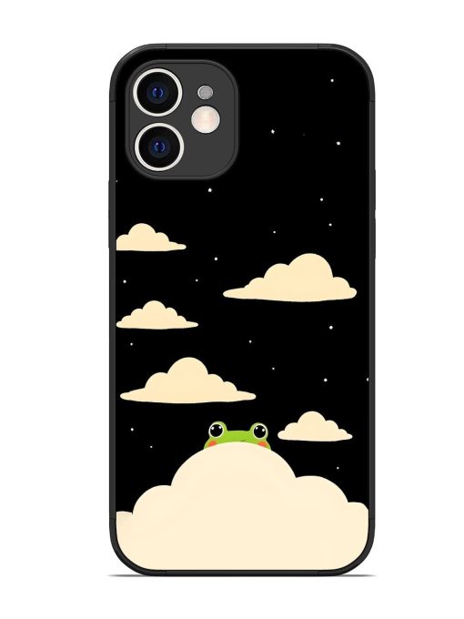 Froggy Night Sky Glossy Soft Edge Case for Apple Iphone 12 Chachhi