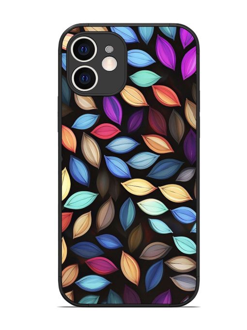 Colorful Kaleidoscope Glossy Soft Edge Case for Apple Iphone 12 Chachhi