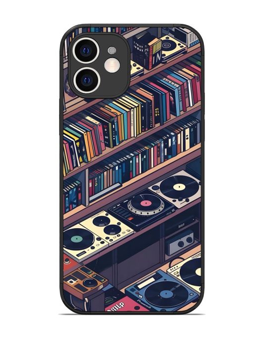 Music Lover'S Haven Glossy Soft Edge Case for Apple Iphone 12 Chachhi