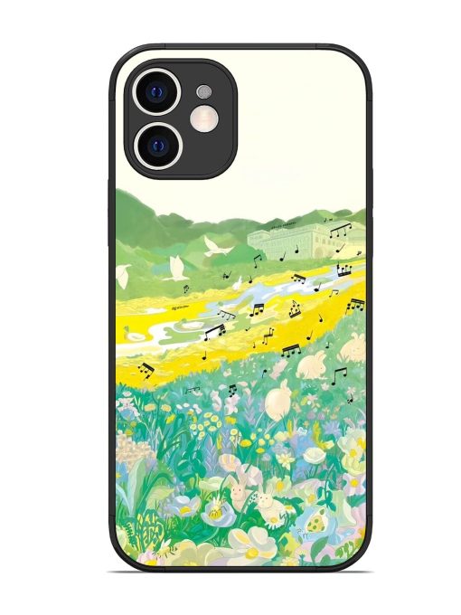 Melody In Bloom Glossy Soft Edge Case for Apple Iphone 12 Chachhi