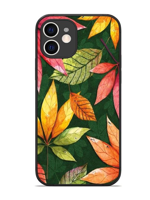 Autumn'S Embrace Glossy Soft Edge Case for Apple Iphone 12 Chachhi