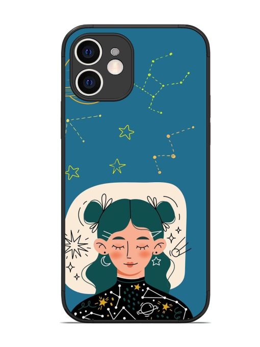 Cosmic Daydreamer Glossy Soft Edge Case for Apple Iphone 12 Chachhi