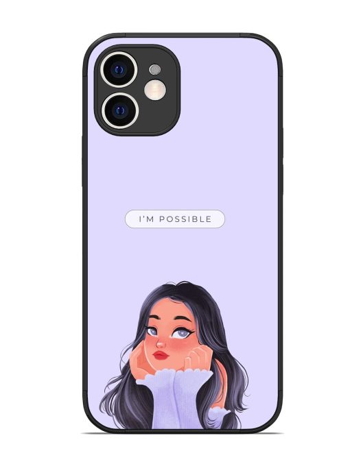 Im Possible Glossy Soft Edge Case for Apple Iphone 12 Chachhi