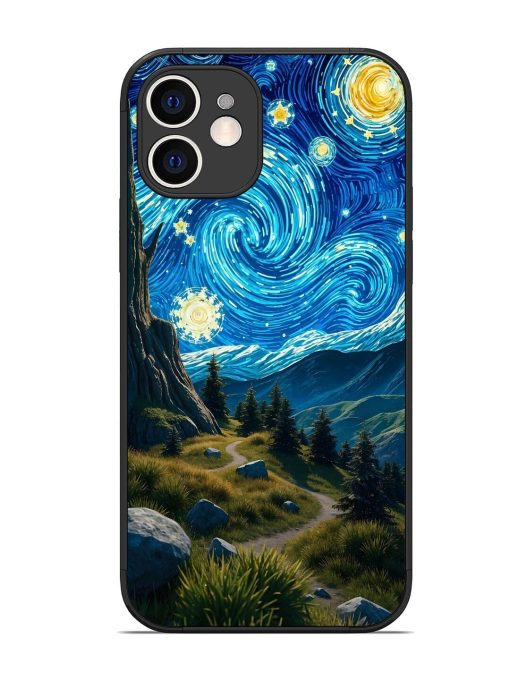 Starry Night In The Shire Glossy Soft Edge Case for Apple Iphone 12 Chachhi