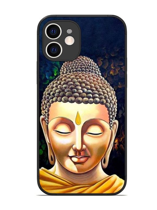 Buddha Face Glossy Soft Edge Case for Apple Iphone 12 Chachhi