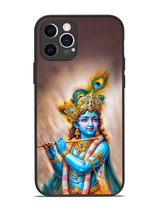 Divine Krishna Glossy Soft Edge Case for Apple Iphone 12 Pro Chachhi