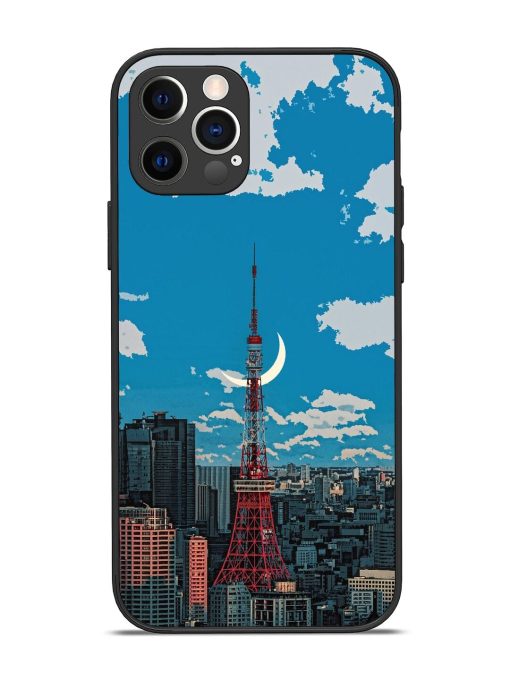 Tokyo Twilight Glossy Soft Edge Case for Apple Iphone 12 Pro Chachhi