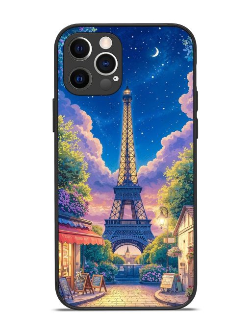 Twilight In Paris Glossy Soft Edge Case for Apple Iphone 12 Pro Chachhi