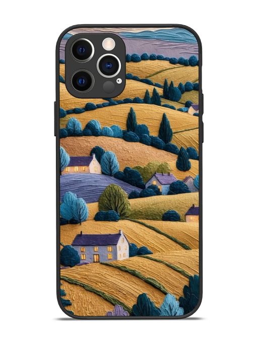 Rolling Hilltop Haven Glossy Soft Edge Case for Apple Iphone 12 Pro Chachhi