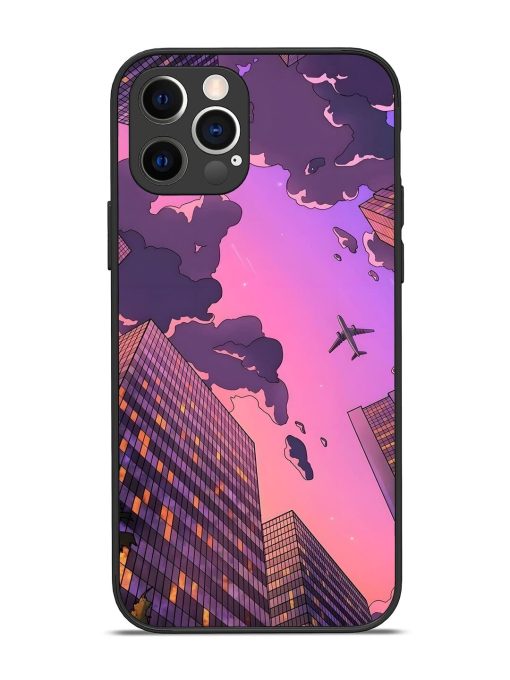 Urban Twilight Glossy Soft Edge Case for Apple Iphone 12 Pro