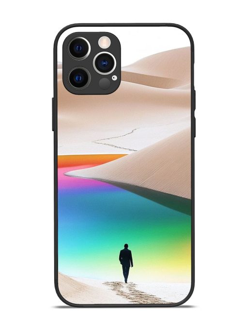 Desert Dreams Glossy Soft Edge Case for Apple Iphone 12 Pro Chachhi