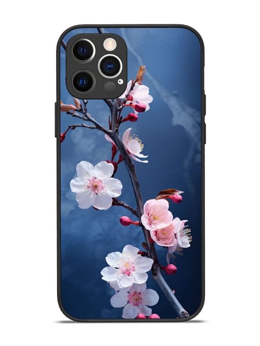 Delicate Blossoms Glossy Soft Edge Case for Apple Iphone 12 Pro Chachhi