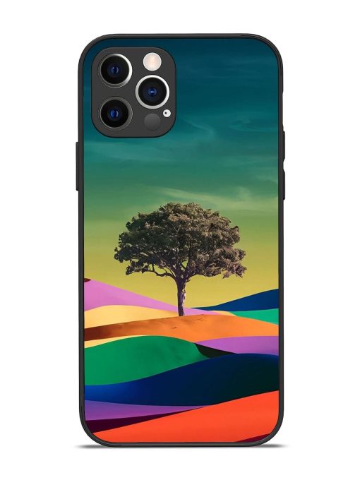 Rainbow'S Lone Sentinel Glossy Soft Edge Case for Apple Iphone 12 Pro Chachhi